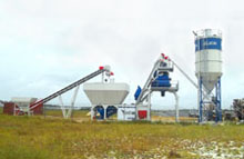 Compact Concrete Batching Plants